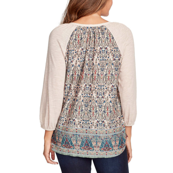 Vintage America women's Long Sleeve Top - Picture 2 of 6